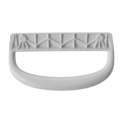 Uchwyt drzwi do lodówki Polar / Whirlpool CZW-250 biały, rozstaw otworów 14 cm