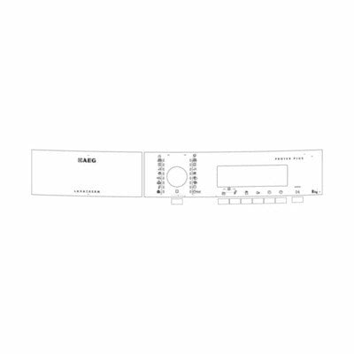 wkladka,panel obslugi,AEG,T86280IC,Symbols