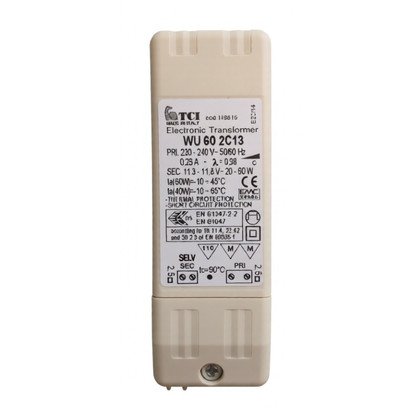 Transformator do okapu Amica 20-60 W 220-240 V X2 1033040