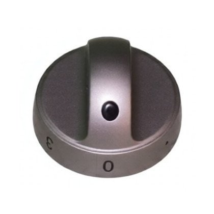 Pokrętło srebrne do pola grzejnego kuchni Amica 3 z prawej E452.00/09.1139.00 9042626