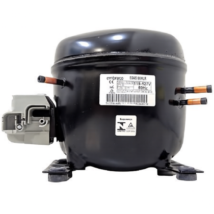 Kompresor do lodówki Ariston / Indesit / Hotpoint / Whirlpool EGAS80HLR 1/4+ HP R134a 195 W C00309925