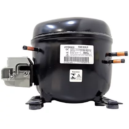 Sprężarki do lodówek Whirlpool Kompresor do lodówki Ariston / Indesit / Hotpoint / Whirlpool EGAS80HLR 1/4+ HP R134a 195 W C00309925