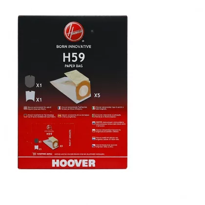 Części zamienne HOOVER Worki papierowe do odkurzacza Hoover H59 5 szt. 35600279