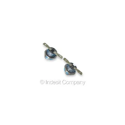 Elementy elektryczne do pralek r Termostat kompletny do pralki i suszarki Ariston / Indesit / Hotpoint / Whirlpool 120°C + 140°C C00116598 482000022867