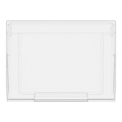 Półki na drzwi różni producenci Skrzynia zamrażarki do chłodziarko-zamrażarki Electrolux / AEG neutralna 738 402 x 155 mm