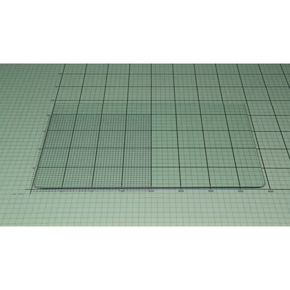 Półka szklana do chłodziarko-zamrażarki Amica 390 x 325 x 4 mm 1019483