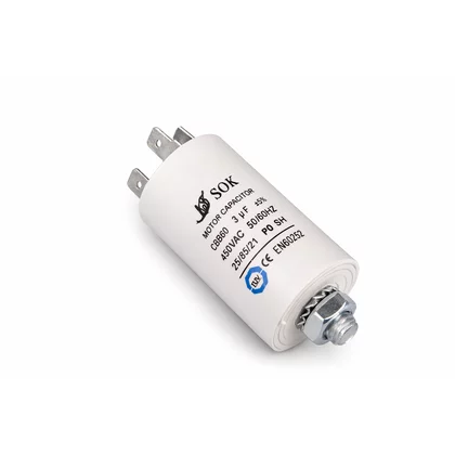 Kondensator silnika do urządzeń AGD Domax 3 uF 450 V 27027