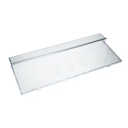 Front szuflady górnej / środkowej zamrażarki Beko / Grundig / Arcelik przezroczysty 190 mm 4636510100