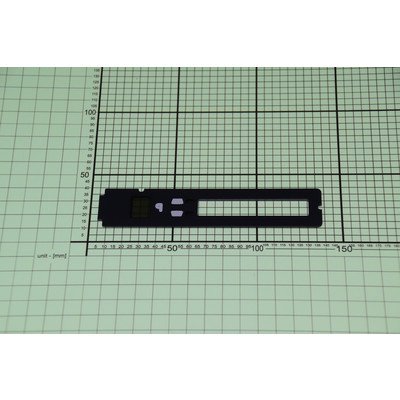 DSM 437 Szybka wyświetlacza lewa do zmywarki Amica (1041915)