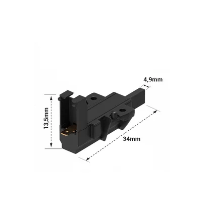 Elementy elektryczne do pralek r Szczotki węglowe silnika do pralki Whirlpool / Indesit / Ariston / Hotpoint 2 szt. 481236248004 C00311127