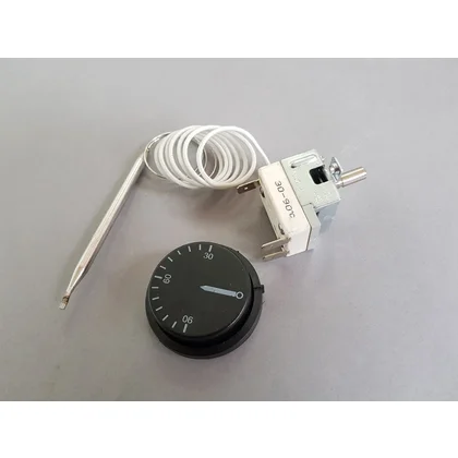 Termostat do bojlera i podgrzewacza wody Domax 30-90°C 3 styki 14047
