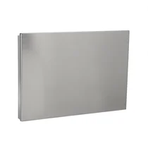 Zespół drzwi zamrażarki do chłodziarko-zamrażarki Electrolux / AEG stal nierdzewna 389,5 × 550 × 80 mm 4055516787