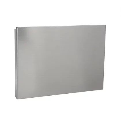 Zespół drzwi zamrażarki do chłodziarko-zamrażarki Electrolux / AEG stal nierdzewna 389,5 × 550 × 80 mm 4055516787
