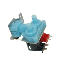 Elektrozawór wody 2-drożny do lodówki Whirlpool 180° ze wspornikiem 481236058167 C00311743