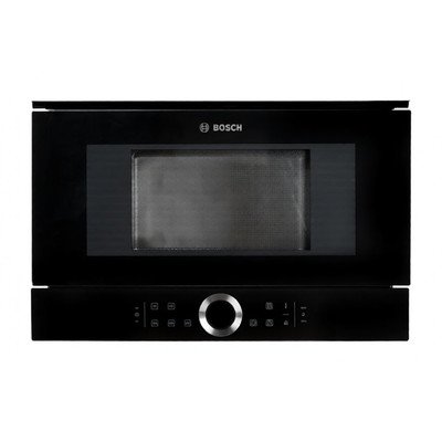 Kuchenka mikrofalowa do zabudowy Bosch BFR634GB1 900 W czarna