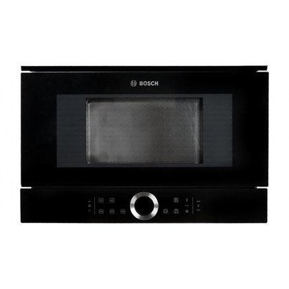 Kuchenka mikrofalowa do zabudowy Bosch BFR634GB1 900 W czarna