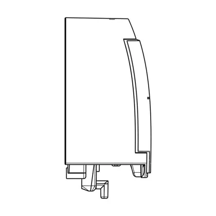 Panel kontrolny do zmywarki Electrolux / AEG inox 140001940026