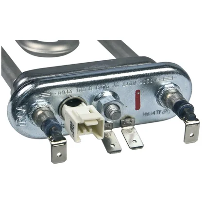 Elementy elektryczne do pralek r Grzałka do pralki Whirlpool / Indesit / Ariston / Hotpoint 2050 W 230 V z otworem na czujnik NTC 481225928819 C00557942 481010645279 C00311129