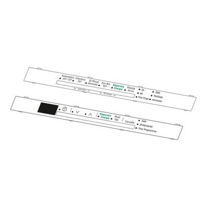 Przyciski i pokrętła do zmywarek Maskownica /Panel przedni do zmywarki Electrolux 1173400217