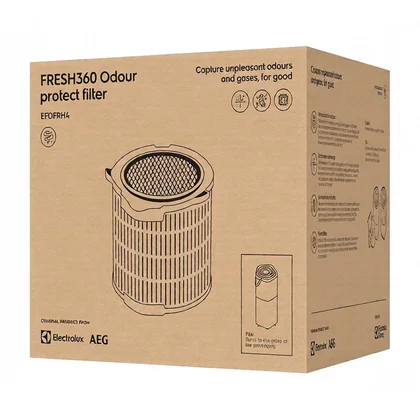 Filtry oczyszczaczy powietrza Filtr EPA12 zintegrowany z filtrem węglowym do oczyszczacza powietrza Electrolux / AEG EFDFRH4 9009229890