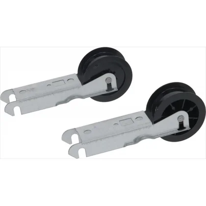 Części bębna do suszarek bębnowy Rolka napinająca pasek do suszarki Candy / Haier / Hoover 2 szt. 06017597