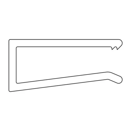 Plastikowe ramki półek do lodówe Listwa ramki półki do lodówki Electrolux / AEG 450 mm 2631006109