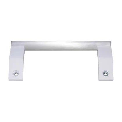 Uchwyt drzwi do chłodziarko-zamrażarki Amica biały/inox 200 mm 1038171