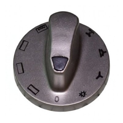 Pokrętło funkcji piekarnika srebrne 8 8022697