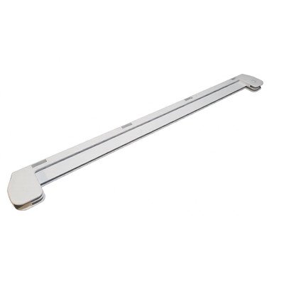 BCB313AAVEI/HA Ramka przednia półki szklanej do lodówki Whirlpool / Indesit / Ariston / Hotpoint 474 mm 488000506365 C00506365
