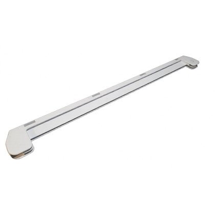 BCB313AAVEI/HA Ramka przednia półki szklanej do lodówki Whirlpool / Indesit / Ariston / Hotpoint 474 mm 488000506365 C00506365