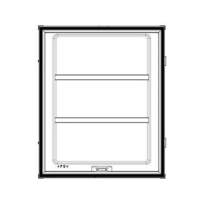 Drzwi zamrażarki do lodówki Electrolux / AEG białe 531 x 642,5 mm VIP