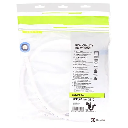 Wąż dopływowy do pralki i zmywarki Electrolux / AEG HighQuality 1,5 m 9029793461