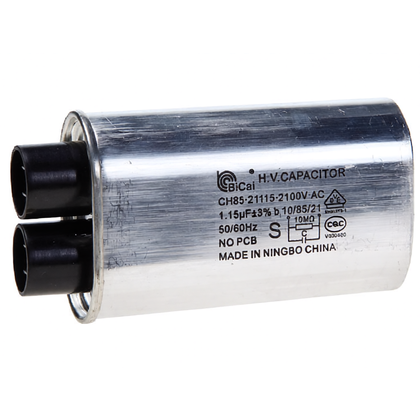 Kondensator wysokiego napięcia do mikrofalówki Whirlpool 1,15 µF 2100 V 481212158163 C00314933 481912138013 C00313243