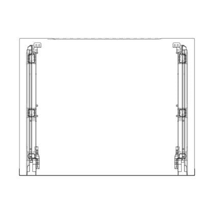 Zestaw szyby drzwi - 596x466mm