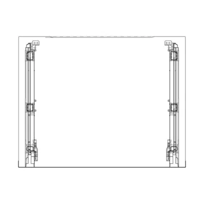 Zestaw szyby drzwi do piekarnika Electrolux / AEG 596 x 466 mm