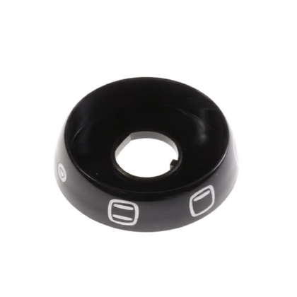 Pierścień pokrętła funkcji do kuchenki Electrolux / AEG czarny 3425577743