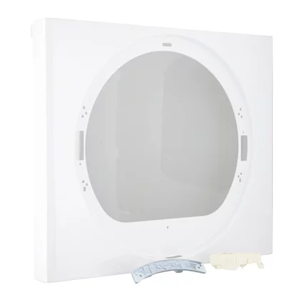Części drzwiczek do suszarek bęb Obudowa przednia przy oknie drzwi suszarki Electrolux / AEG z zawiasem 4055344131