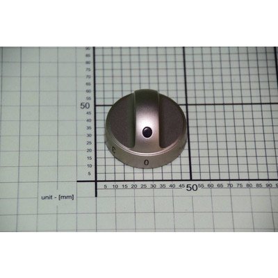 Pokrętło srebrne płytki grzejnej elektrycznej 3 z prawej E452.00/09.1139.00 (8032640)