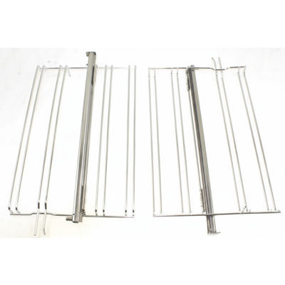 Zestaw drabinek z prowadnicami teleskopowymi do piekarnika Beko