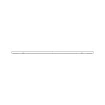 Górne wykończenie obudowy do chłodziarki Electrolux / AEG 7081 538.5mm