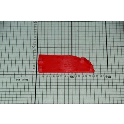 Zaślepka do chłodziarko-zamrażarki Amica czerwona (1036951)