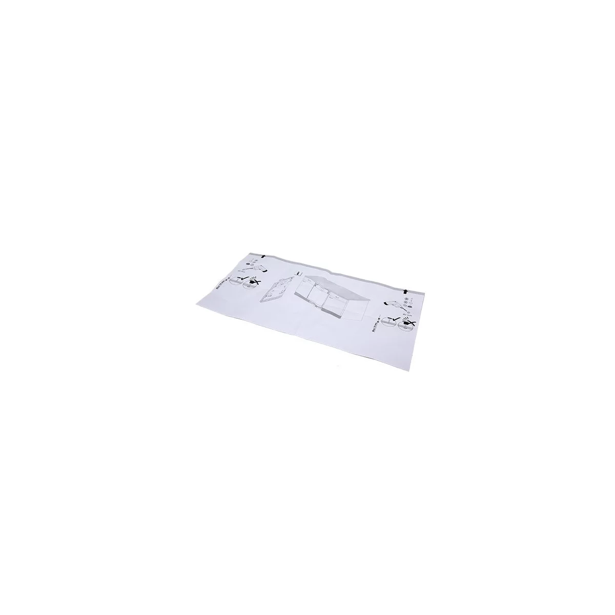 Szablon montażowy drzwi dekoracyjnych do zmywarki Electrolux / AEG 1174725026
