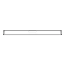 Czujnik wilgoci / wkładka panelu do chłodziarko-zamrażarki Electrolux / AEG 7820 606x45mm