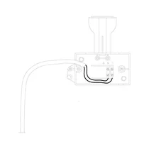 Zespół suwaka żarówki do okapu Electrolux / AEG
