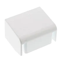 Biała osłona zawiasu drzwi do lodówki i zamrażarki Electrolux / AEG 56,6 x 45,2 x 33,5 mm