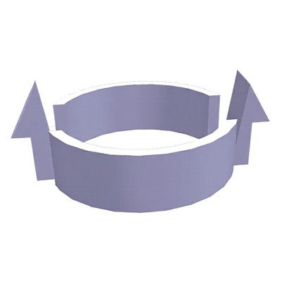 Zaślepka osłona wkrętu do chłodziarko-zamrażarki Electrolux / AEG 17,25 x 14,75 mm
