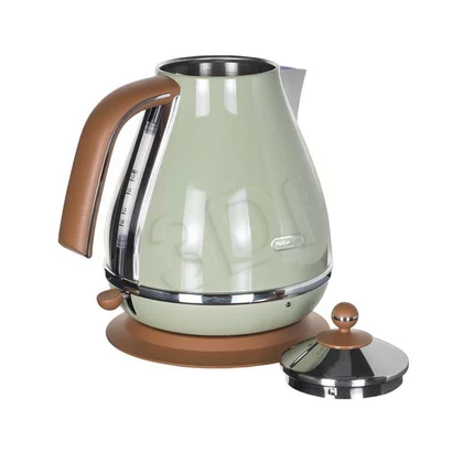 Czajnik elektryczny DeLonghi Icona Vintage KBOV 2001.GR 1,7 l 2000 W beżowy