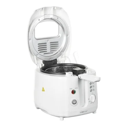 Frytkownica elektryczna Clatronic FR 3390 2 l 1800 W biała