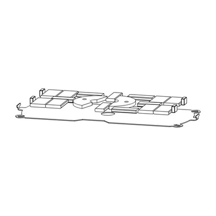 Cewka indukcyjna owalna do płyty grzewczej Electrolux / AEG 225 x 90 mm 260 mm