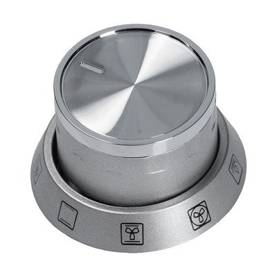 Pokrętło funkcji do kuchni i piekarnika Beko / Grundig / Arcelik srebrne 250316464